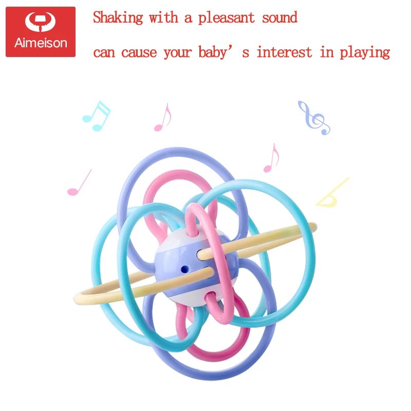 Детский Прорезыватель для зубов Aimeison резиновая погремушка развивающая игрушка |
