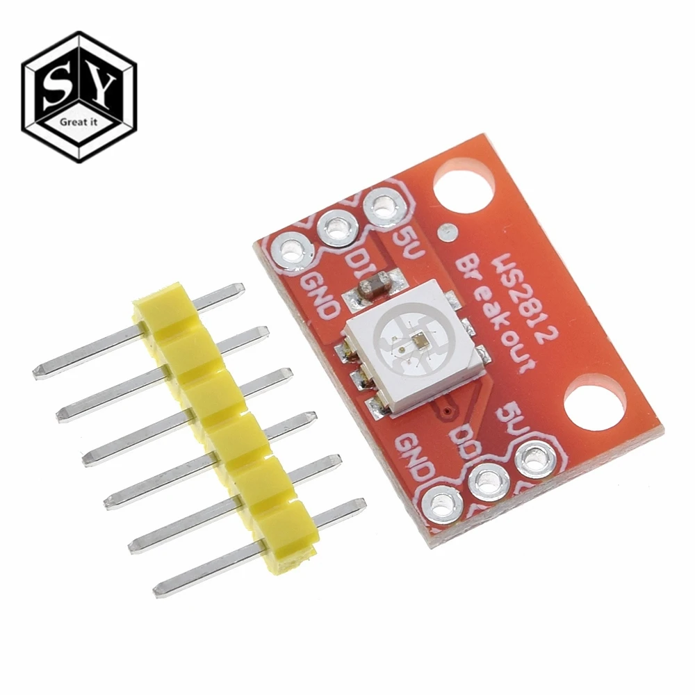 Новый 1 шт. Great IT WS2812 RGB светодиодный коммутационный модуль для Arduino DIY KIT|volume adjustment| |