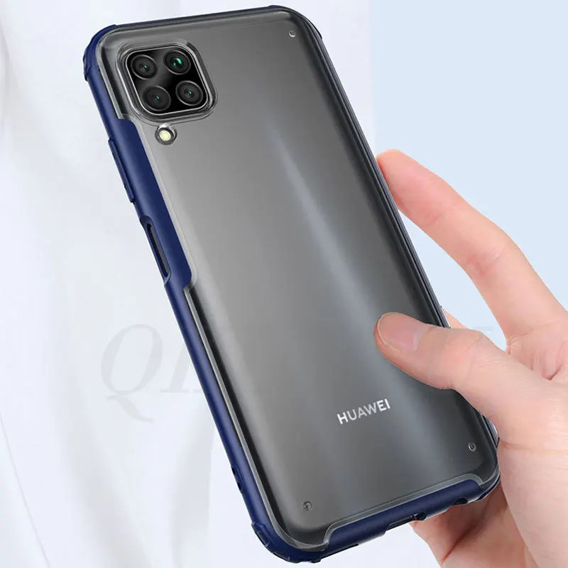 

Case for Huawei P40 Lite P40 Pro Cover Transparent Matte Phone Case for Huawei P40 Lite Pro P40Lite Nova 7i