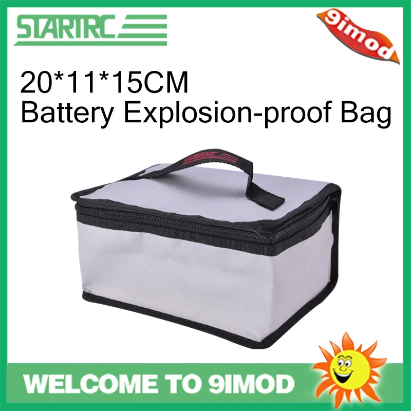 STARTRC 20*11*15 см портативная Защитная сумка для батарей Взрывозащищенная