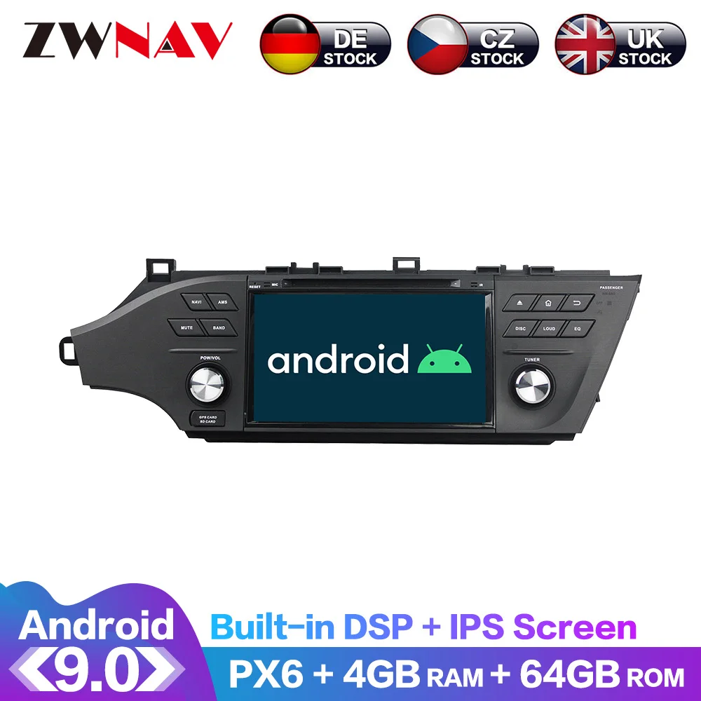 Android 10 128GB IPS Screen PX6 DSP For TOYOTA Avalon 2015 2016 2017 Car DVD Player GPS Multimedia Radio Audio Stereo Head Unit