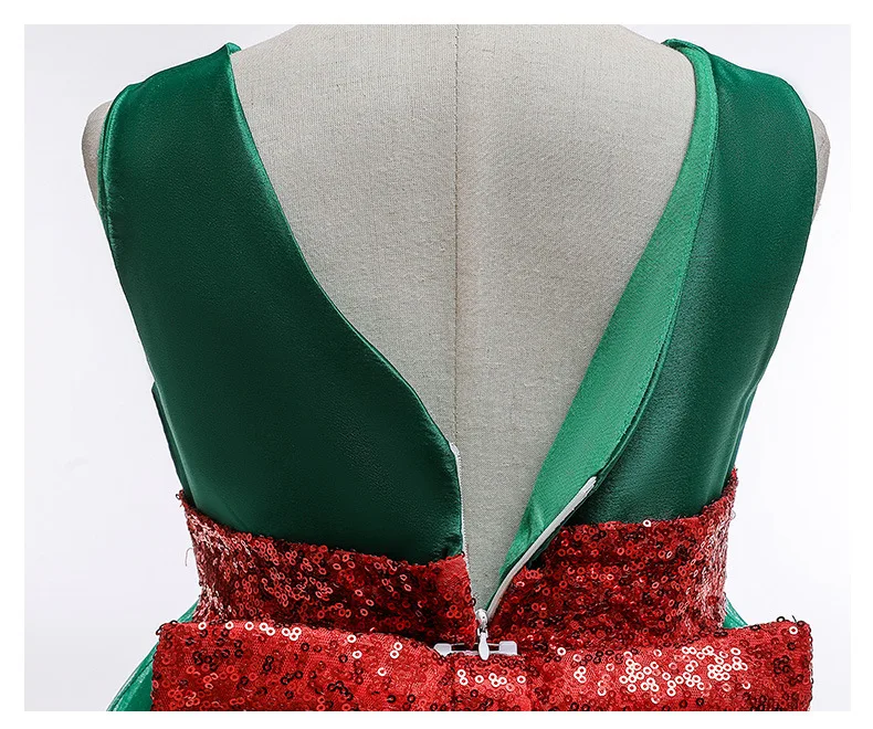 2019 рождественские наряды для маленьких принцесс платье девочек зимние вечерние