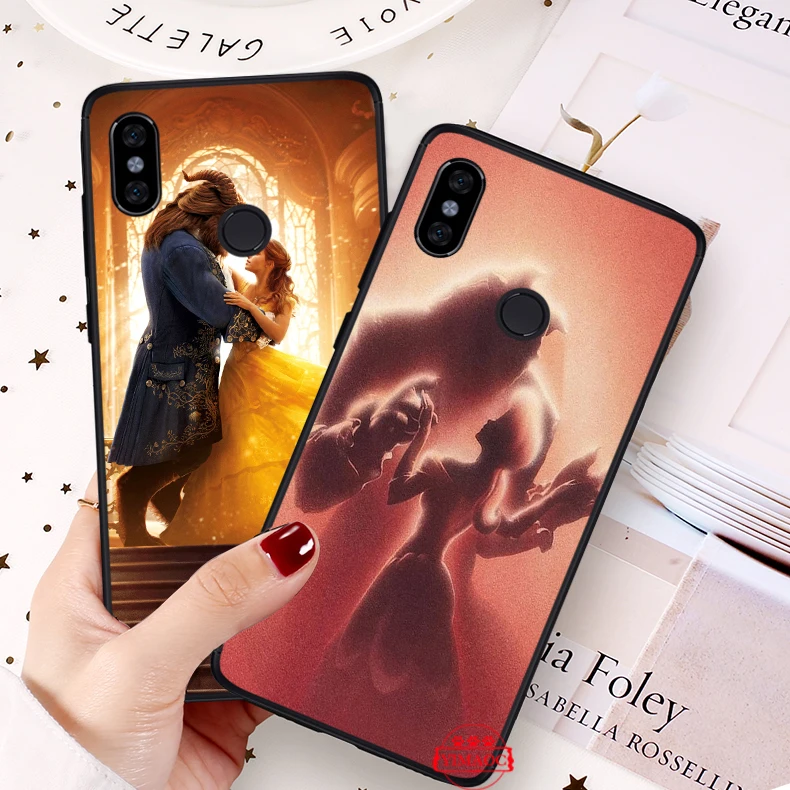 Beauty and the Beast Silicone Soft Case for Redmi 4A 4X 5 Plus 5A 6 Pro 6A 7 7A S2 Go K20 Note Prime 8 |