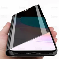 Smart Mirror Magnetic Flip Cover For Huawei Nova Case Huawey Hauwei Nova8i Stand Protection Shockproof Phone Coque Fundas
