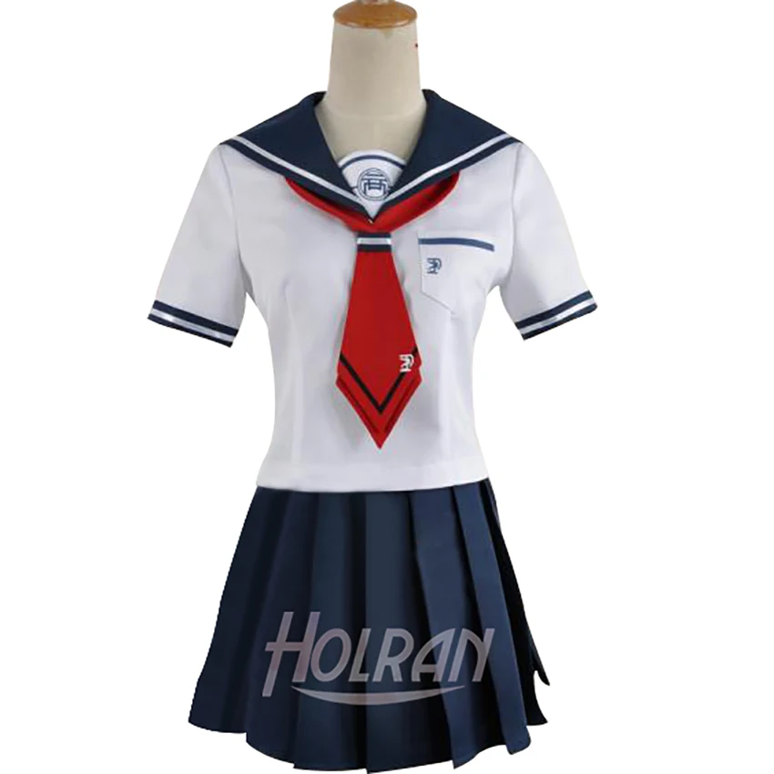 Zettai Zetsubo Shojo Danganronpa другая серия униформа Komaru Naegi рубашка для девочек летнее