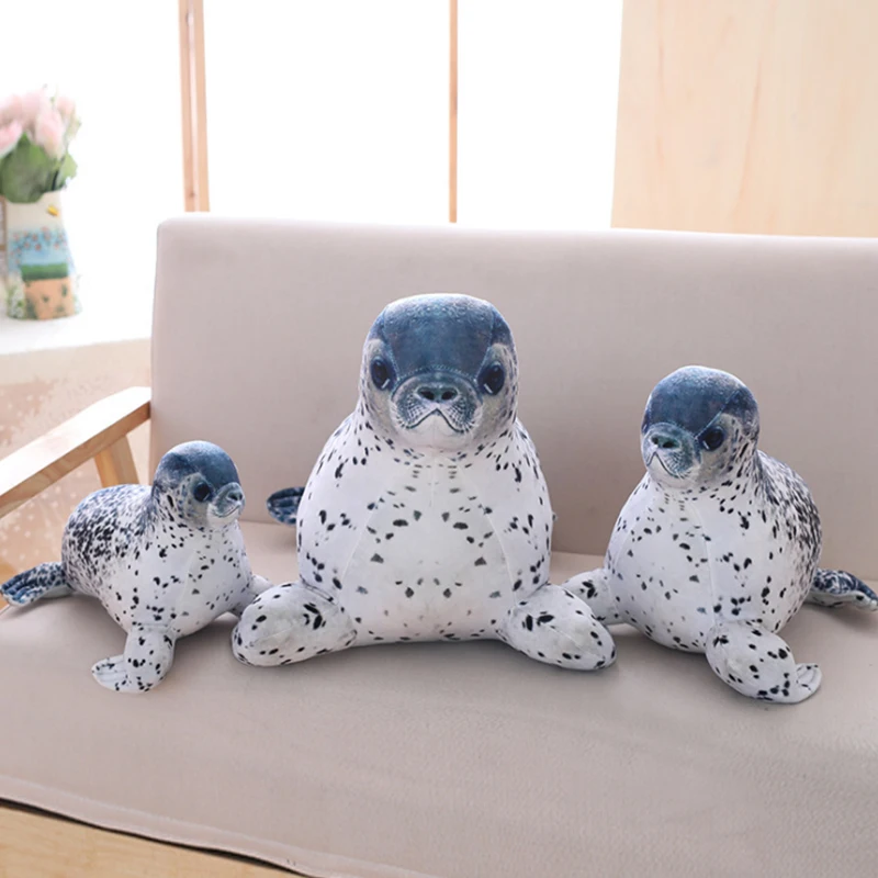 30 60 см Новое моделирование животных морской Лев Плюшевые игрушки коврик диван