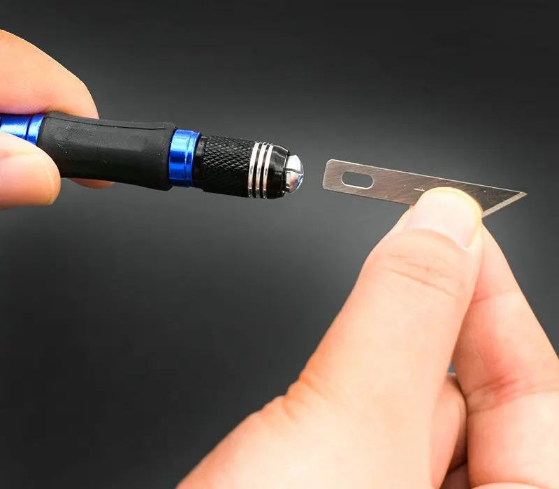 Набор из 14/29 деталей металлический нож для скальпеля лезвие нескользящий резьба