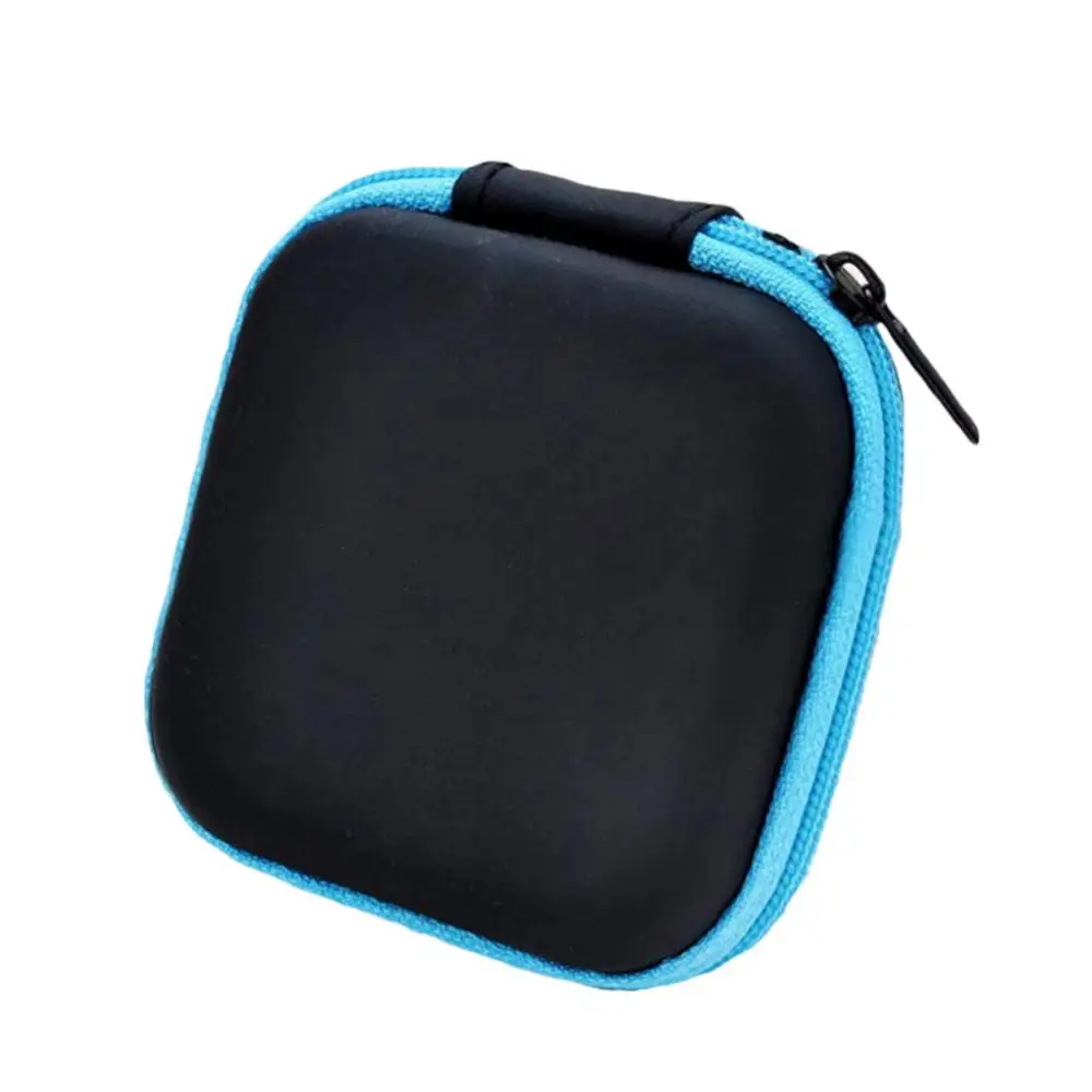 

Hot Sales Rectangle Portable Earphone Headphone Bluetooth Protective Storage Box Pouch