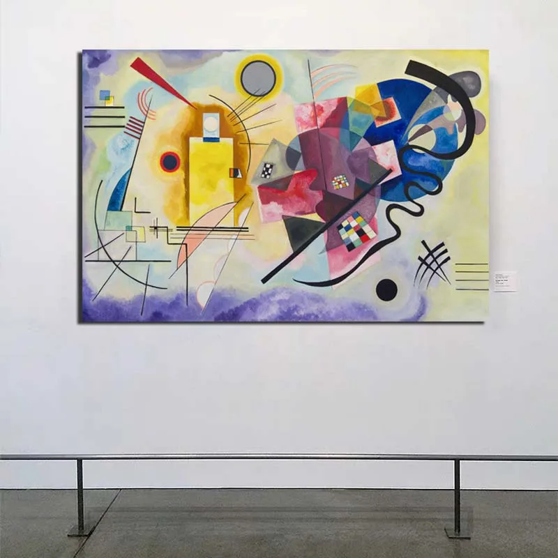

Wassily Kandinsky Canvas Painting Prints Living Room Home Decor Artwork Modern Wall Art Oil Painting Posters Picture Accessories