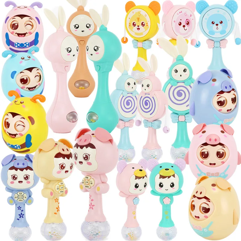

Baby Music Teether Rattle Toy for Child 0-12 Education Mobile Cot Kids Bed Bell Newborn Stroller Crib Infant Pacifier Weep Tear