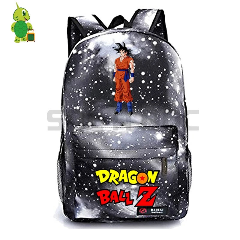 14 Mochila Dragon Ball Z рюкзак Goku Super Saiyan для мальчиков и девочек рюкзак для подростков школьные сумки галактика Звездная ночь дорожная сумка - Цвет: 14