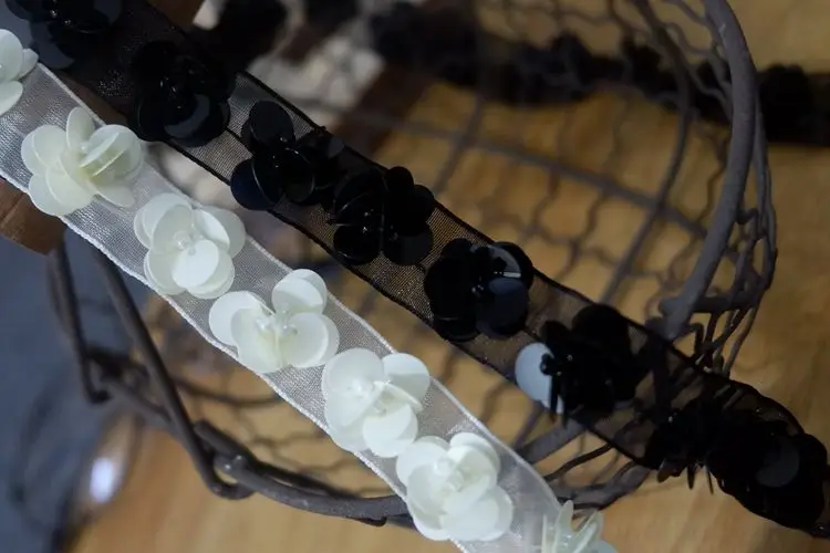 2 ярда/партия искусственный жемчуг Ширина 1 5 см|beaded lace trim|lace trimpearl beaded trim |