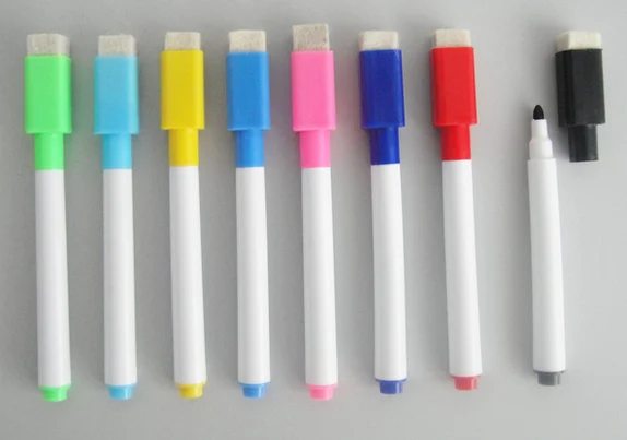 6 шт./компл. Милая стираемая ручка для доски на магните сухие маркеры белой магнит
