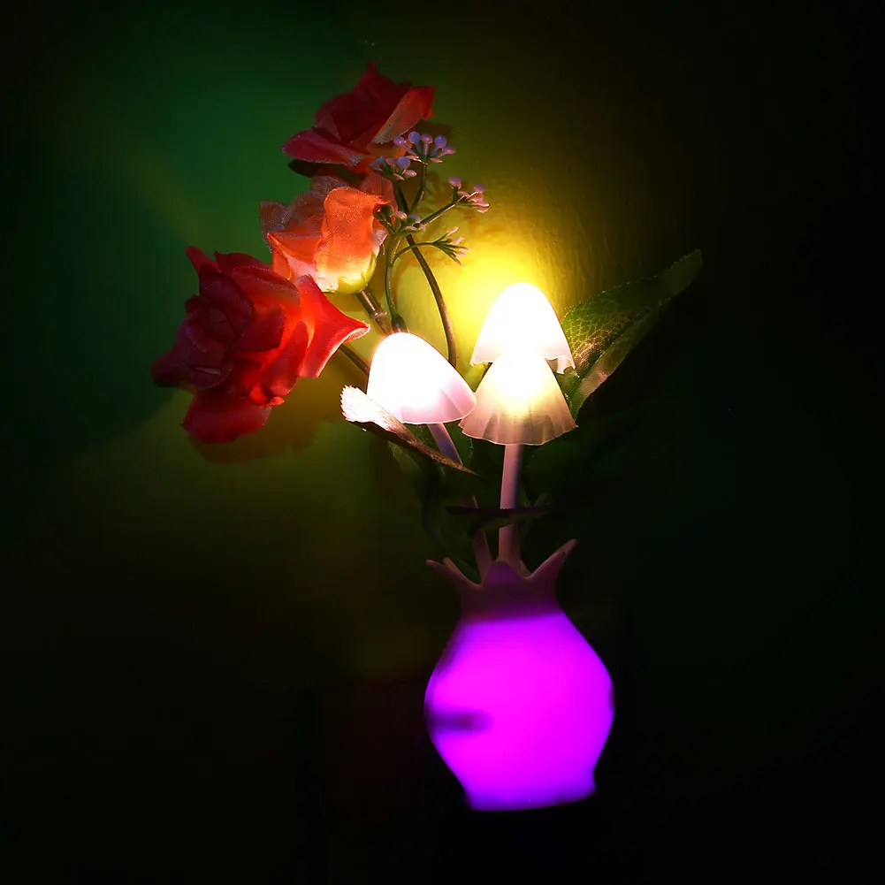 Светодиодный настенный светильник ночник датчик света для дома спальни