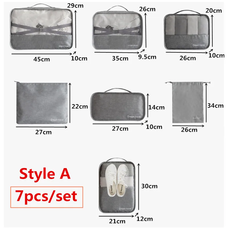 Дорожная сумка для мужчин и женщин водонепроницаемый упаковочный переносной