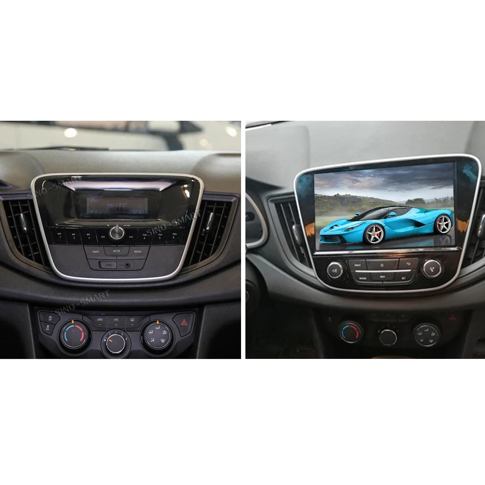 Sinosmart автомобильный радиоприемник с навигацией GPS для Chevrolet S10 Isuzu D-max Cavalier 2014 2din 2.5D
