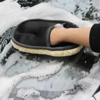 new sale car styling car washing gloves for audi a4 a3 a6 c6 b7 b8 b5 q5 seat leon ibiza skoda fabia yeti superb