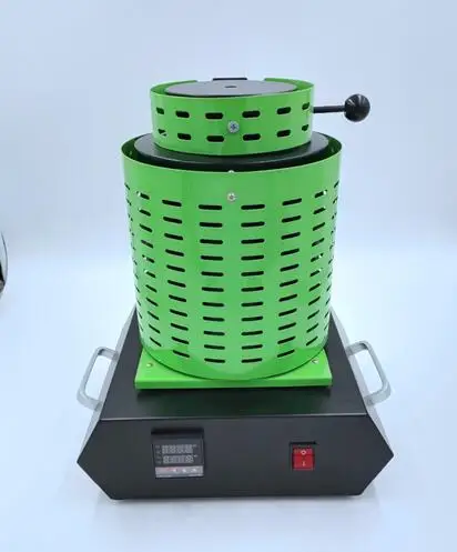 green 110v 2 кг емкость полный набор золото плавильная машина литье металла золото электрическая печь goldsmith оборудование для изготовления ювелирных изделий - Цвет: green 110v