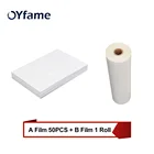 Пленка для принтера OYfame A3 Magic UV DTF 50 шт. пленка 50 м B пленка для UV DTF переводная наклейка принтер для стекла металлическая акриловая Кружка Печать