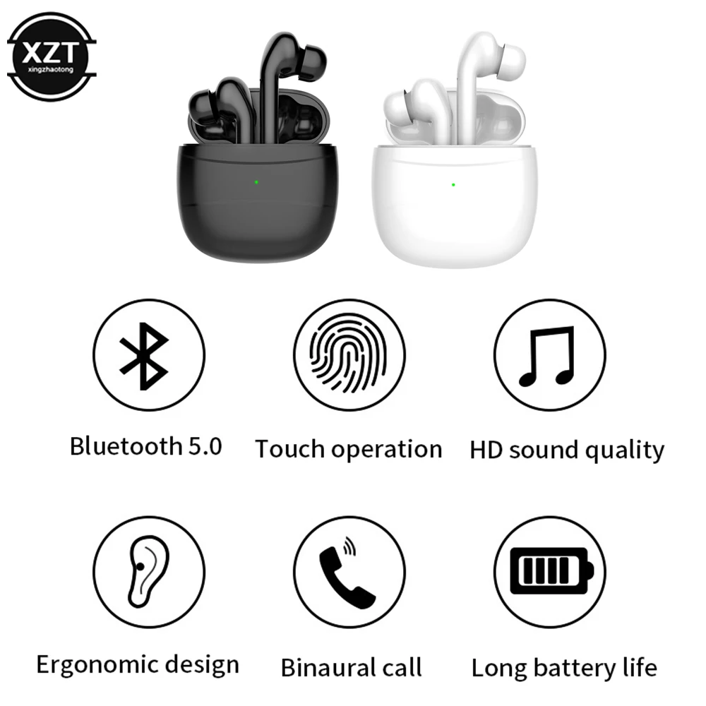 TWS беспроводные наушники Bluetooth 5 0 спортивные вкладыши гарнитура с микрофоном для