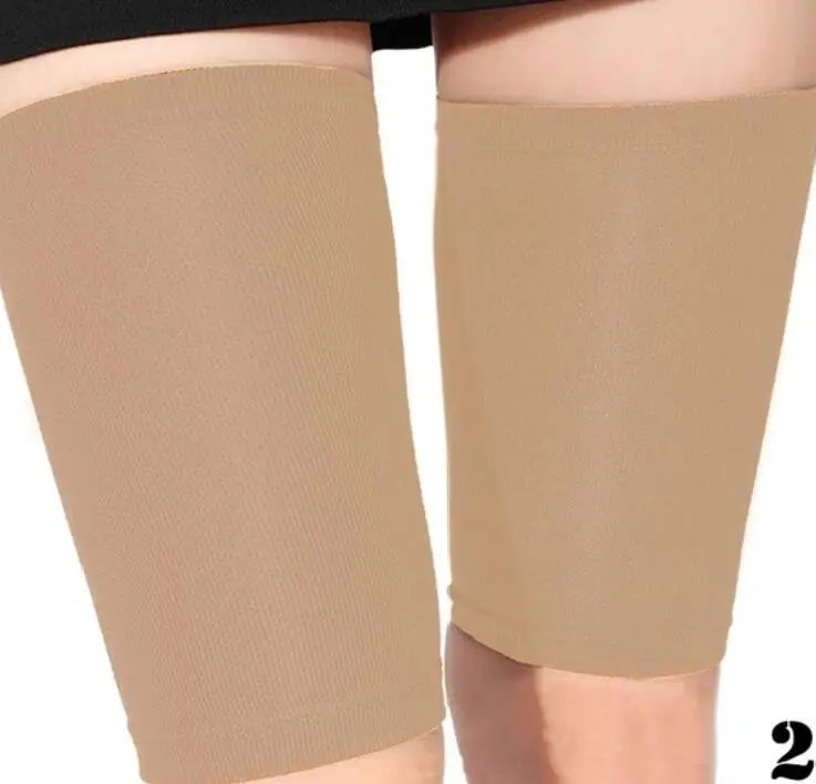 Nude Leg belt Комплект из 2 предметов Вес потери Калории от тонкий рука нога формирователь Фитнес нога тонкая формирователь сжигать жир носки обертывания для похудения Arm формирователь подтяжка лица инструмент - Цвет: Nude Leg belt