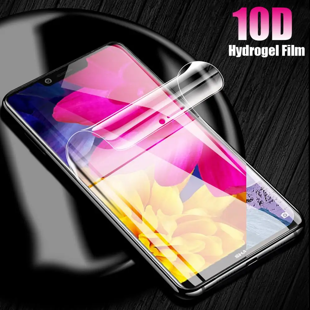 5 шт. 10D Гидрогелевая пленка для Sharp Aquos S3 S2 mini Взрывозащищенная изогнутая полное