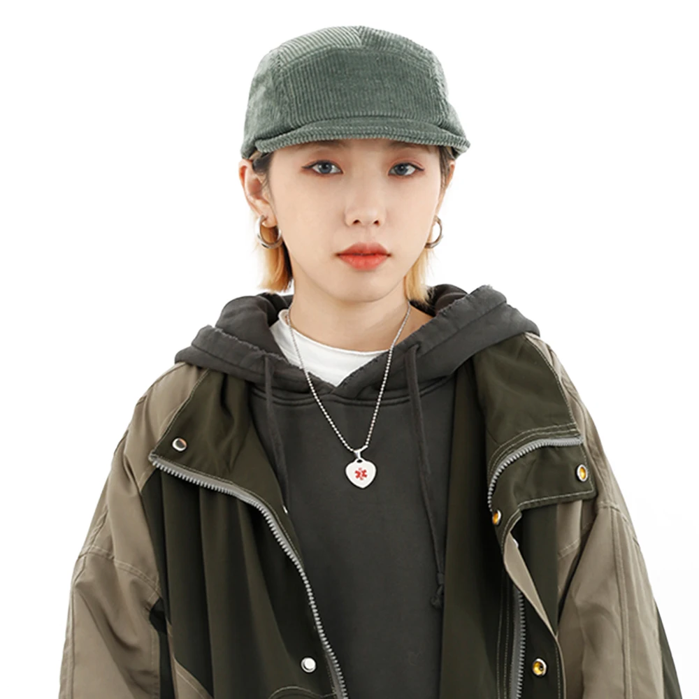 

Clape Corduroy Dad Hat Cotton Short Brim Baseball Cap Men Outdoor Visor Cap Solid Color Hats for Women Casual Snapback Hat Caps