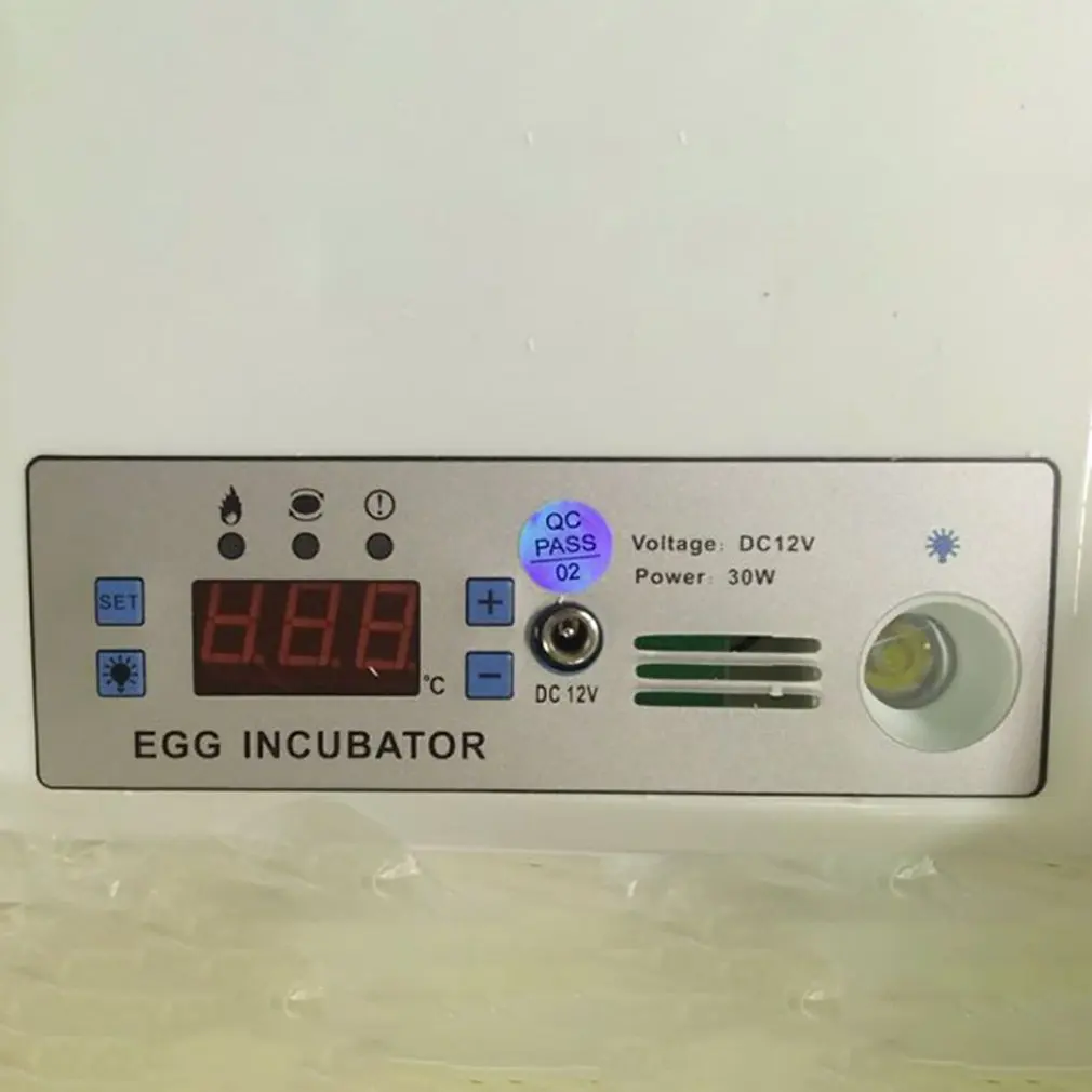 

220V Eggs Incubator Brooder Bird Quail Chick Hatchery Incubator Poultry Hatcher Turner Automatic Farm Incubation Tools EU