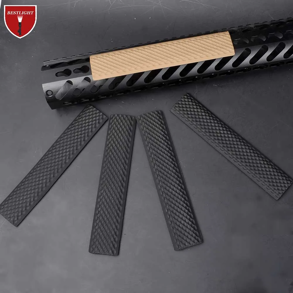 Накладки на рельсы KeyMod мягкая резиновая защита для рук тактические Защитные