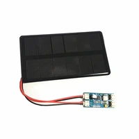mini 6v 210ma 1 25w monocrystalline silicon solar panel with solar charger cn3065 cell phone charging