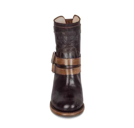 Классические Модные женские осенне зимние ботильоны смешанных цветов с круглым