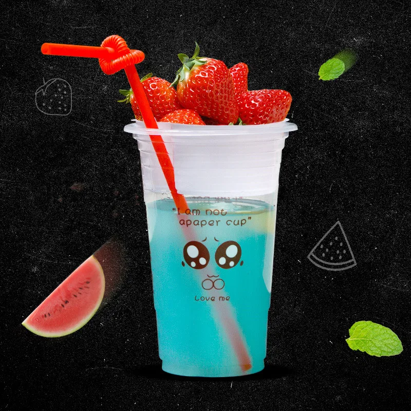 50 шт. высококачественные креативные прозрачные пластиковые чашки тарелка для