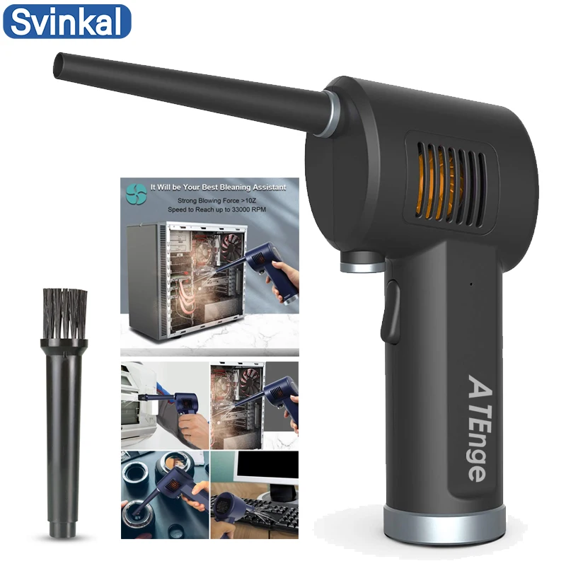 Беспроводной воздушный пыльник замена для сжатого газа баллонов перезаряжаемый