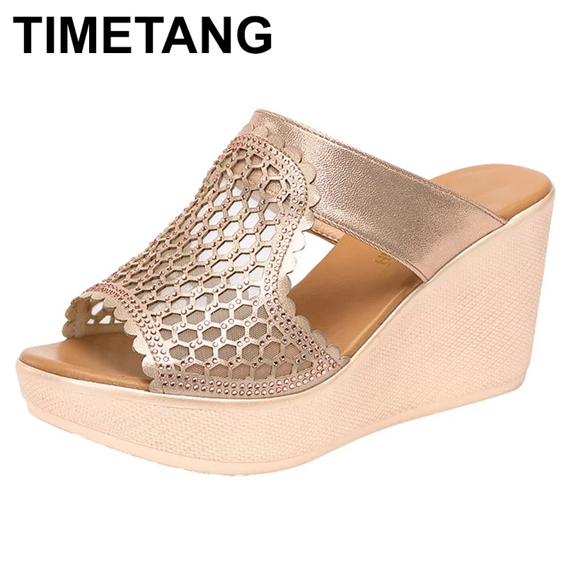 

TIMETANGWomen sandals summer flat pearl sandals flip flops rome shoes string bead slippers mujer gladiator sandalias sapatos