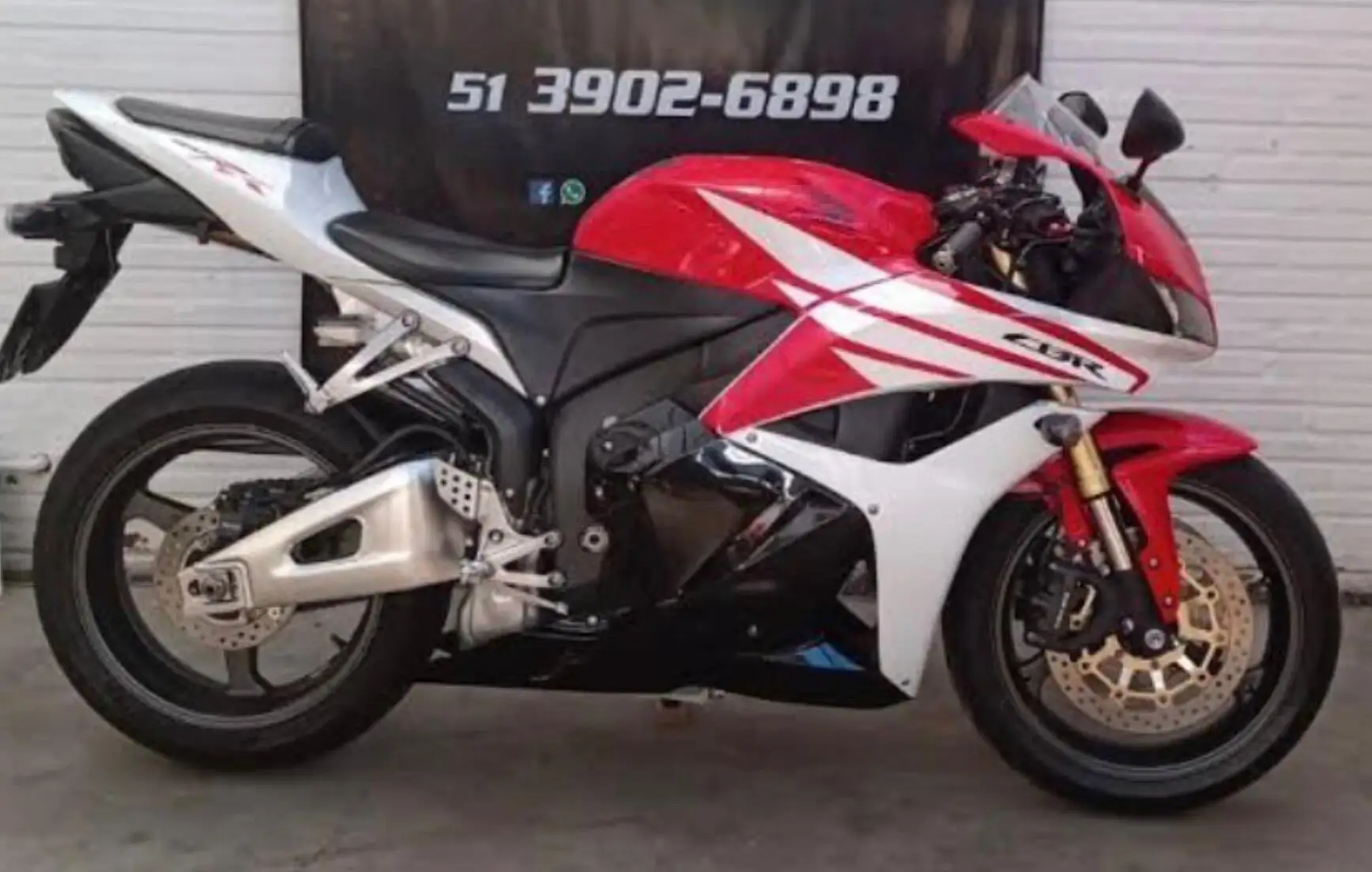 Обтекатель комплект для Honda CBR600RR 2009 2010 2011 2012 (белый красный) cbr 600rr 09 10 11 обтекатели