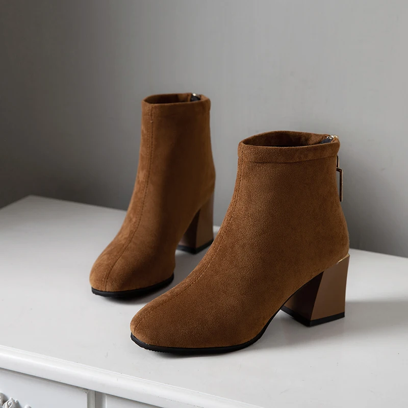 

2021 spring and summer women's high-end transparent color breathable boots 1771
