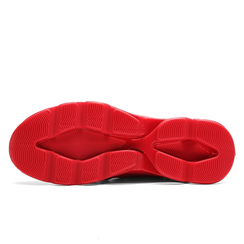 

Sneakers Comfortable Casual Sports Shoes New Breathable Tenis Masculino Adulto Male Red Autumn Blade Large Size 50