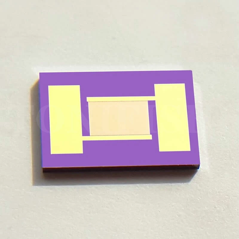 

8μm single crystal silicon interdigital electrode high-precision and high-stability chemical gas biosensor detection