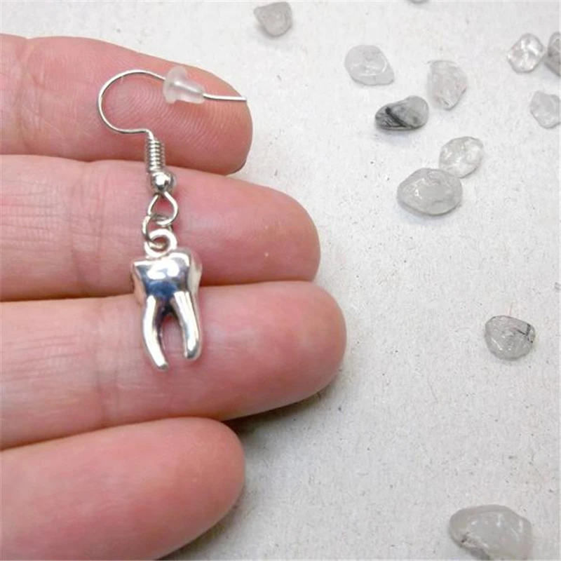 

Tooth Earrings, Teeth Earrings, Teeth Jewelry, Tooth Jewelry, Dentist Earrings, Dentist Gift, Dental Hygienist Gift