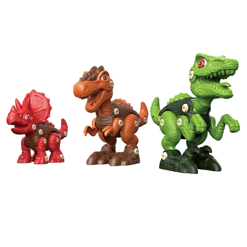 

Dinosaur Toys for 3 4 5 6 7 Year Old Boys Take Apart Dinosaur Toys with Electric Drill for Christmas Best Children Gifts