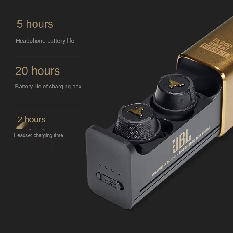 

JBL UA FLASH original true wireless bluetooth sports earphones in-ear earbuds waterproof and sweat-proof sports earphones