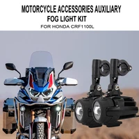 fog lights motorcycle accessories for honda crf1100l crf 1100l crf1100 l africa twin led auxiliary fog light driving lamp