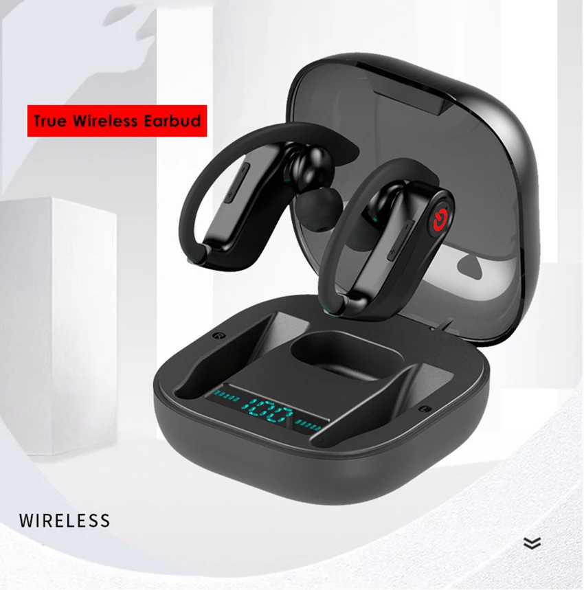 Беспроводные наушники HBQ PRO Q62 TWS Bluetooth водонепроницаемые светодиодный дисплей