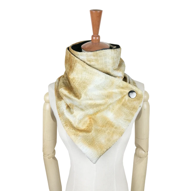 Couverture модная градиентная окраска Радужный шарф для женщин с металлической