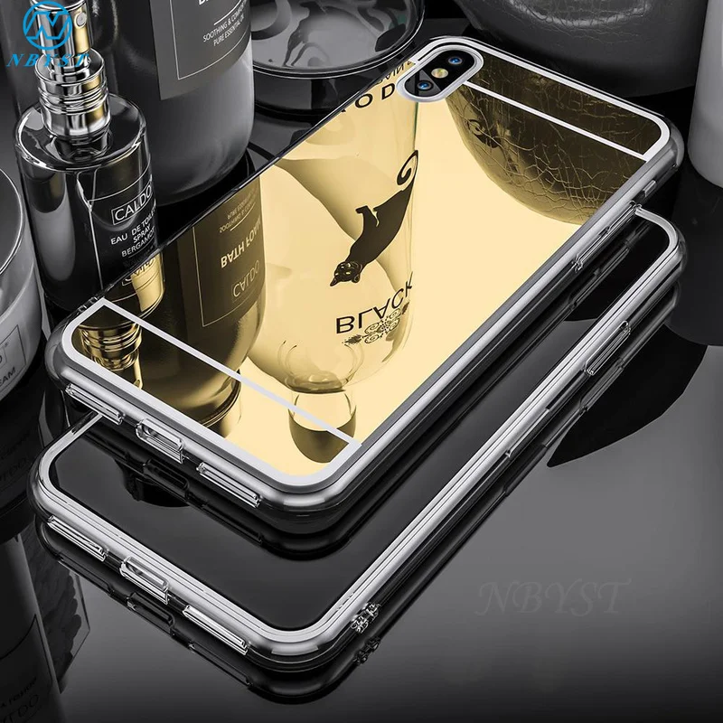 Роскошный зеркальный Мягкий ТПУ Для huawei p20 p30 p10 p9 lite mate 10 20 pro honor 8x9 Play 8A 8C y9 2019 p smart p8