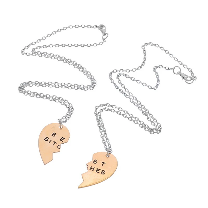 2020 красивые навсегда дружбы Цепочки и ожерелья сестра 1 шт. кулон комплект