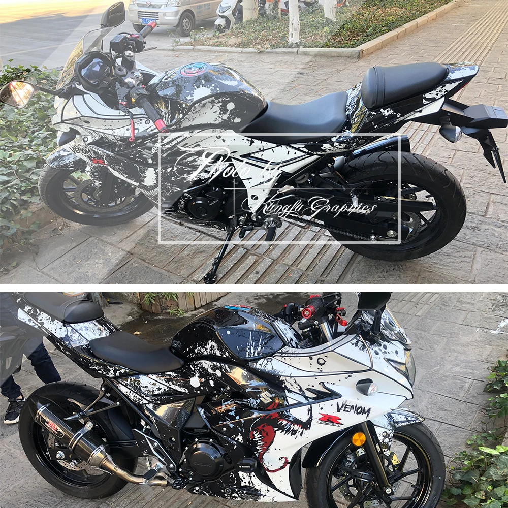 HUMAART пользовательские Графика Водонепроницаемый наклейка комплект полный