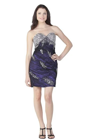 

free shipping vestido de festa 2020 custom dinner new style beading sweetheart sexy crystal short mini party bridesmaid dresses