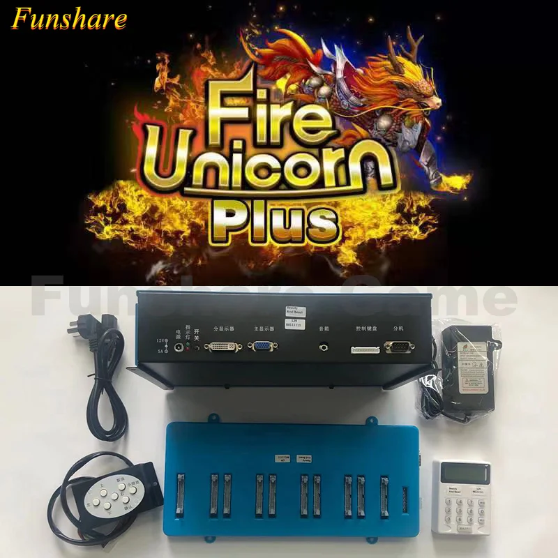 

Игровая машина OK 3 Fire Unicorn для рыбалки, программное обеспечение, игровой стол для рыбы, наборы для азартных игр на продажу