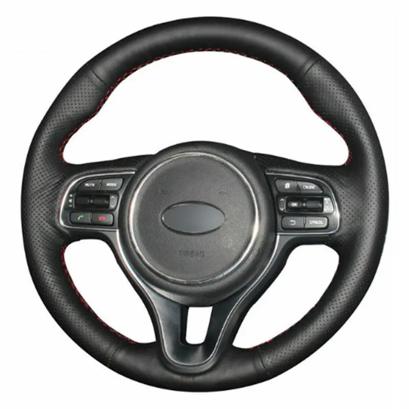 

Кожаный чехол на руль для Kia K5 2016-2017 Sportage 4 KX5 2016-2017